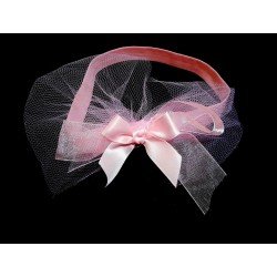 Pink Christening/ Special Occasion Headband Style HB-01