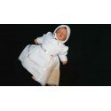 Winter 3 pcs Baby Girl White Outfit style FL02