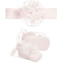 Pink Christening/Special Occasion Headband and Socks Style 3550