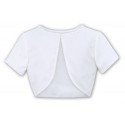 White First Holy Communion/Special Occasion Bolero from Sarah Louise 057001-3