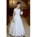 Elegant Simple Handmade First Holy Communion Dress Style B01