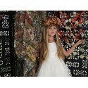 Paisley of London Ivory Flower Girl/Special Occasion Dress Style PARIS IVORY