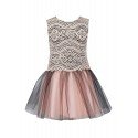 Pretty Pink/Black Confirmation/Special Occasion Dress Style 24/J/17