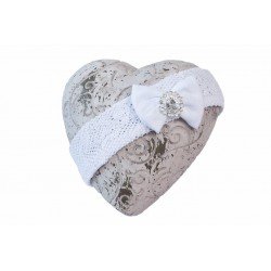 White Christening/Special Occasion Headband Style ANNA