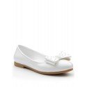 White First Holy Communion/Special Occasion Leather Shoes Style 49353