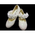 Ivory Special Occasion Leather Shoes Style 1719-116