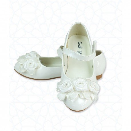 Ivory Special Occasion Leather Shoes Style 609
