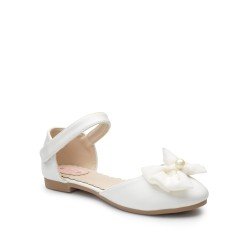 Ivory Leather Special Occasion Shoes Style HEATHER