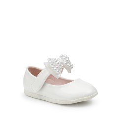 Baby Girl Leather Ivory Special Occasion Shoes Style BLOSSOM