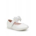 Baby Girl Leather Ivory Special Occasion Shoes Style BLOSSOM