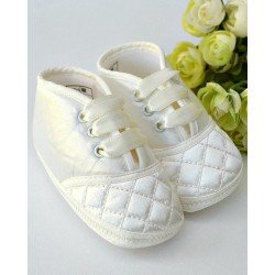 baby satin shoes