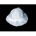 Simple Mat Satin Baby Girl White Hat style hat04