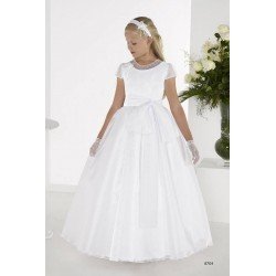 Gorgeous White First Holy Communion Dress Style 8704