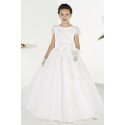 Lovely White First Holy Communion Dress Style 8710