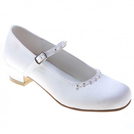 White First Holy Communion Shoes Style 5371