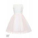 Ivory&Pink Confirmation/Special Occasion Dress Style 11C/SM/19