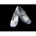White First Holy Communion Shoes Style CHRISTINE