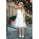 Ivory Confirmation/Special Occasion Skirt Style 37B/SM/19