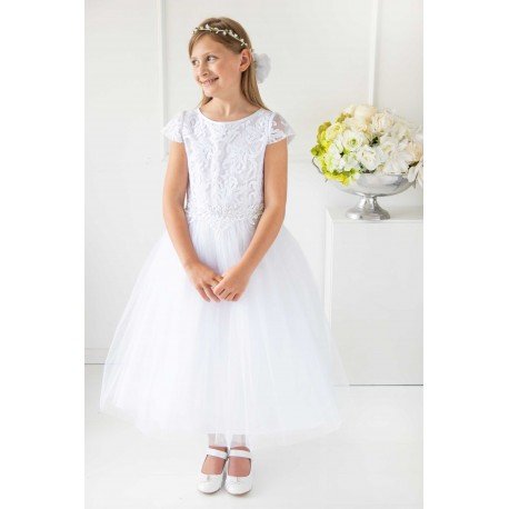 Handmade First Holy Communion Dress Style VICTORIA