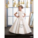 Ivory/Gold First Holy Communion Dress Style 16-1548 BIS