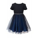 Black/Navy Confirmation/Special Occasion Dress Style 14C/J/19