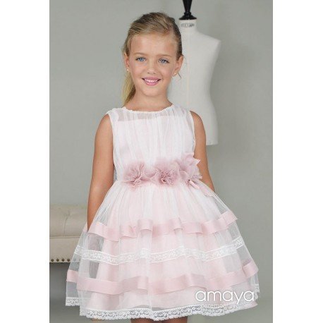 Pink Confirmation/Special Occasion Dress Style 513140SM