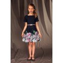 NAVY/PINK CONFIRMATION/SPECIAL OCCASION DRESS STYLE 21/J/19