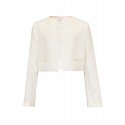IVORY CONFIRMATION/SPECIAL OCCASION BOLERO STYLE 42B/SM/19