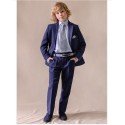 Navy Blue Two Piece First Holy Communion/ Confirmation Suit - 10-03036