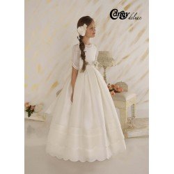 Carmy Handmade Ivory First Holy Communion Dress Style DL 17 EP
