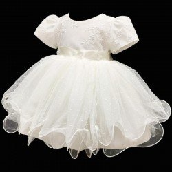 Ivory Baby Girl Christening Dress B1038