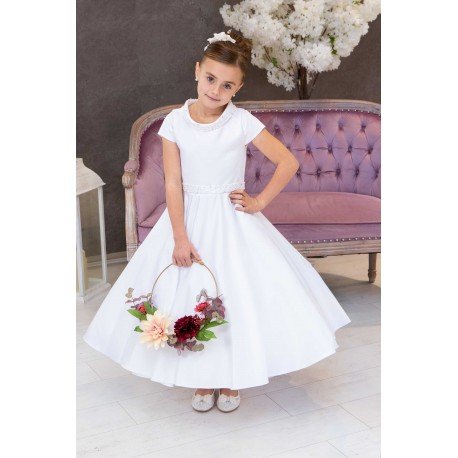 Sweetie Pie First Holy Communion White Dress Style 4070