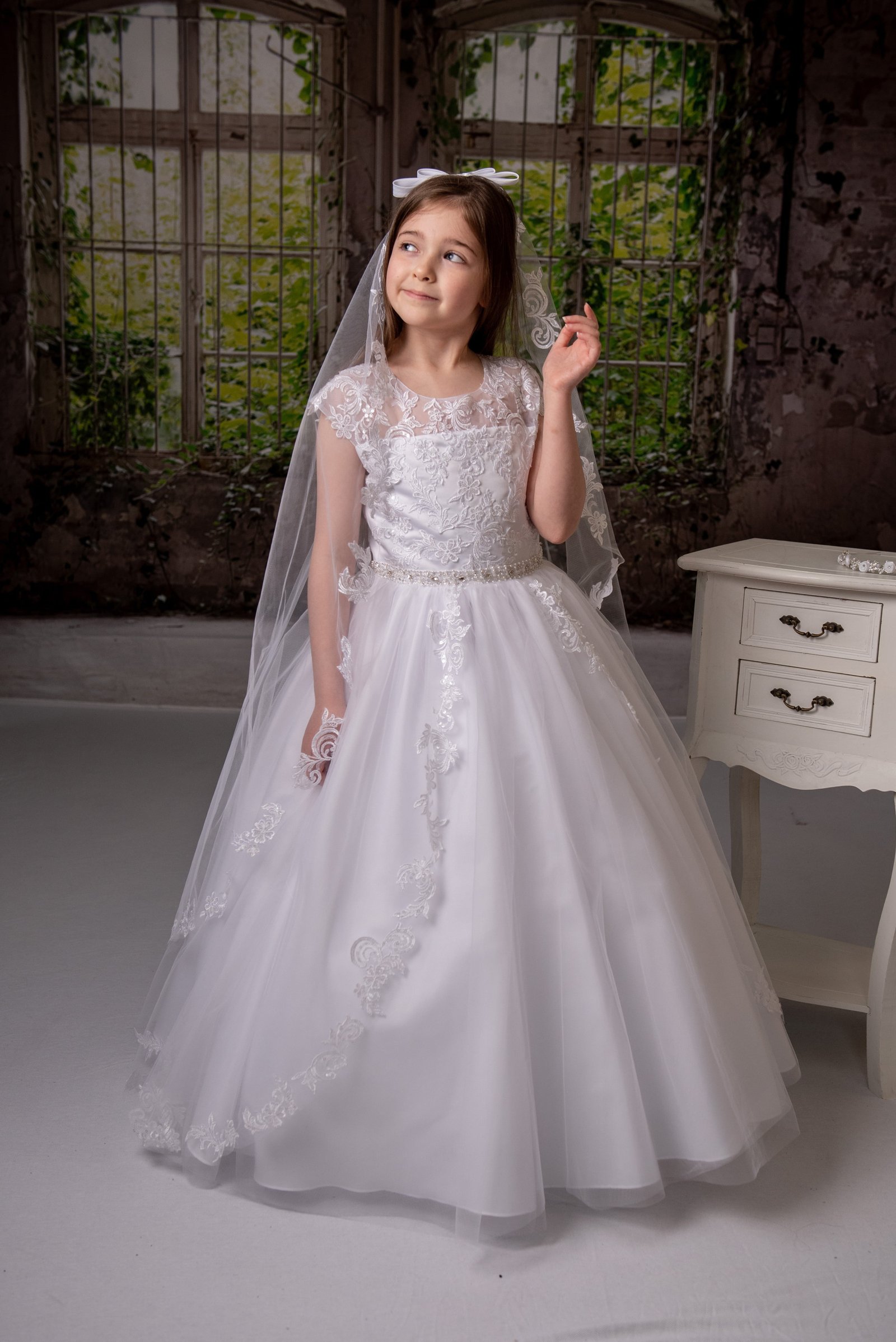 Sweetie Pie First Holy Communion Ivory Dress