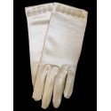 Ivory First Holy Communion Gloves Style CG783