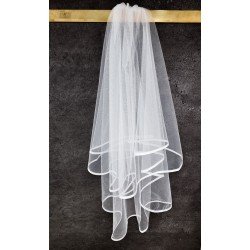 Beautiful White Communion Veil W-04