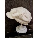 IVORY CORDUROY BABY BOYS CHRISTENING/SPECIAL OCCASION HAT STYLE HAT 029