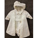 Baby Boy Ivory 3 Piece Christening Outfit Style BC2664