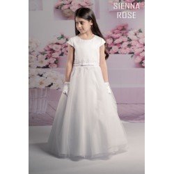 Sweetie Pie First Holy Communion White Dress Style SR702