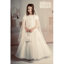 Sweetie Pie First Holy Communion Ivory Dress Style RB627