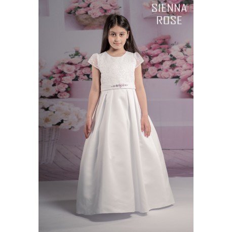 Sweetie Pie First Holy Communion White Dress Style SR706
