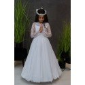 Lovely Lace First Holy Communion Dress Style AGGIE