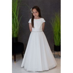 Ivory Handmade First Holy Communion Dress Style DOLORES IVORY