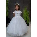 Sarah Louise White First Holy Communion Dress Style 090059