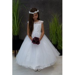 Sarah Louise White First Holy Communion Dress Style 090064