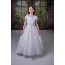 Sweetie Pie First Holy Communion Dress & Veil Style 4017