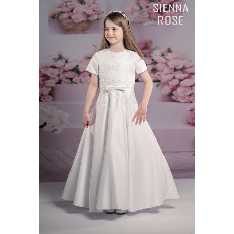 Sweetie Pie White First Holy Communion Dress Style SR704