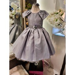 Gray Flower Girl/Special Occasion Dress Style 2440