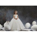 White First Holy Communion Dress Style 3038