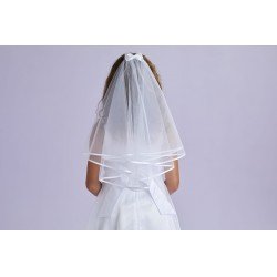 White First Holy Communion Veil Style BETTY