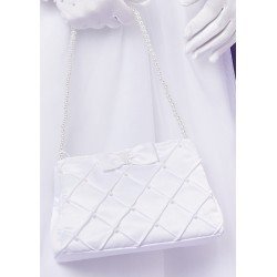 White First Holy Communion Handbag Style NATASHA